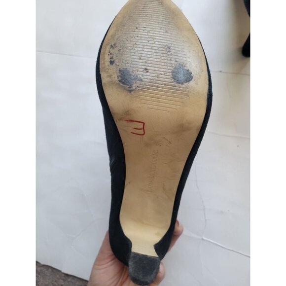 Banana Republic Sydney ruffle bootie Size 7.5 Office Wear Date Night Modern City - Picture 9 of 9